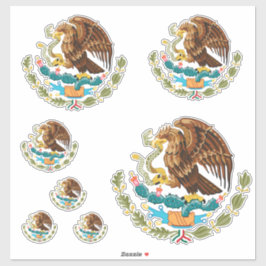 Wapenschild van Mexico - Stickers