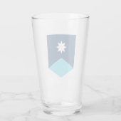 Wapenschild van Minnesota Glas (Achterkant)