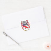 Wapenschild van Napoleon (Family Crest) Ronde Sticker (Envelop)