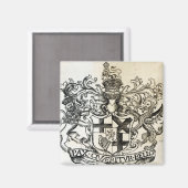 wapenschild van Oliver Cromwell Magneet (Voorkant / Achterkant)