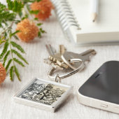 wapenschild van Oliver Cromwell Sleutelhanger (Zijkant)