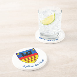 wapenschild van Transsylvanië Zandsteen Onderzetter