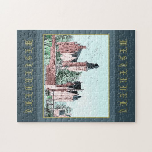 Wapenschild van Westervelt Hi-Def Legpuzzel (Horizontaal)