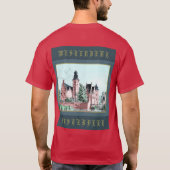 Wapenschild van Westervelt Hi-Def T-shirt (Achterkant)
