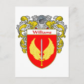Wapenschild van Williams (gepantserd) Briefkaart (Voorkant)