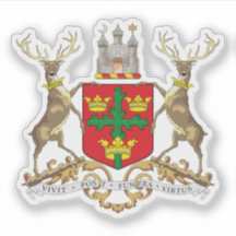 Wapenschilden van de stad Nottingham, Engeland