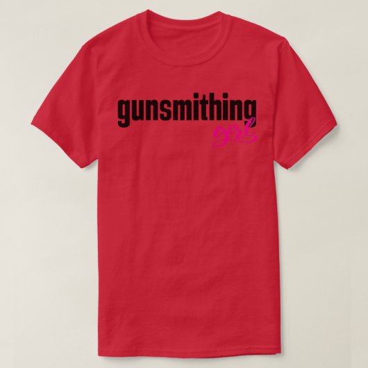 wapensmeedijdend meisje t-shirt (Design voorkant)