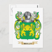 Wapenstaaf (familiekust) briefkaart (Voorkant / Achterkant)