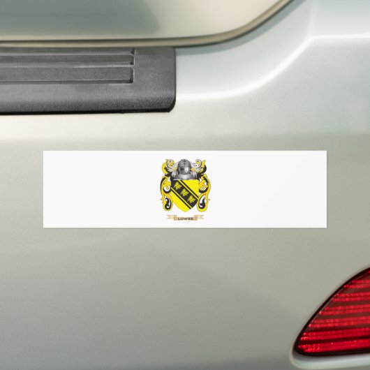 Wapenstaafje (gezinscrest) bumpersticker (Op auto)