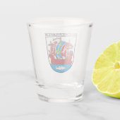 Wapenstaart Bremerhaven, Duitsland Shot Glas (Achterkant)