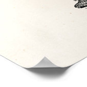 Wapenstaart Knight Shining Armor Sword Medieval Poster (Hoek)