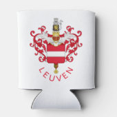 Wapenstaart Leuven, België Blikjeskoeler (Achterkant)