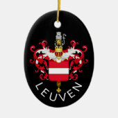 Wapenstaart Leuven, België Keramisch Ornament (Voorkant)