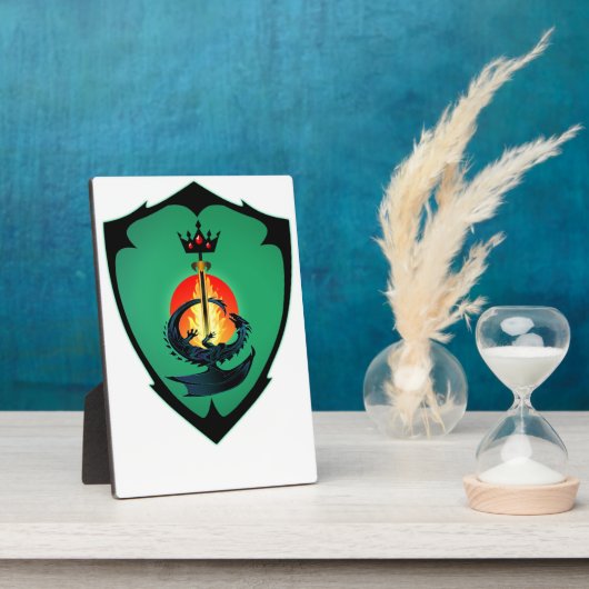 Wapenstaart Rethven Fotoplaat (Zijkant)