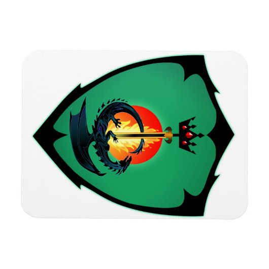 Wapenstaart Rethven Magneet (Horizontaal)