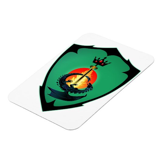 Wapenstaart Rethven Magneet (Linkerzijde)