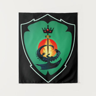 Wapenstaart Rethven Wandkleed