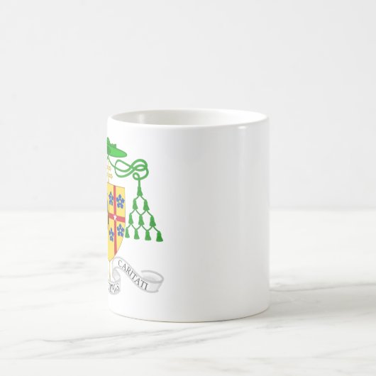 Wapenstaart van aartsbisschop Marcel Lefebvre Koffiemok (Center)