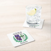 Wapenstaart van Adjuntas, Puerto Rico Kartonnen Onderzetters (Insitu)