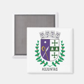 Wapenstaart van Adjuntas, Puerto Rico Magneet (Voorkant / Achterkant)