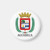 Wapenstaart van Aguadilla, Puerto Rico Magneet (Voorkant)