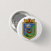 Wapenstaart van Algiers Ronde Button 3,2 Cm (Voorkant /achterkant)