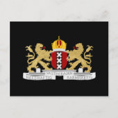 Wapenstaart van Amsterdam Briefkaart (Voorkant)