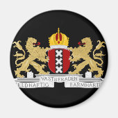 Wapenstaart van Amsterdam Magneet (Voorkant)