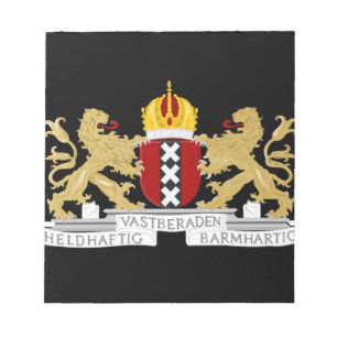 Wapenstaart van Amsterdam Notitieblok