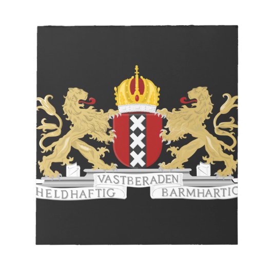 Wapenstaart van Amsterdam Notitieblok (Voorkant)