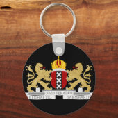 Wapenstaart van Amsterdam Sleutelhanger (Voorkant)