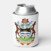 Wapenstaart van Antigua en Barbuda Blikjeskoeler (Blikje Voorkant)