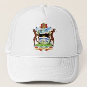 Wapenstaart van Antigua en Barbuda Trucker Pet (Voorkant)
