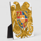 Wapenstaart van Armenië - Armeense Embleem Fotoplaat (Zijkant)