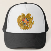Wapenstaart van Armenië - Armeense Embleem Trucker Pet (Voorkant)