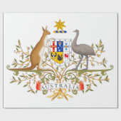 Wapenstaart van Australië Cadeaupapier (Vlak)