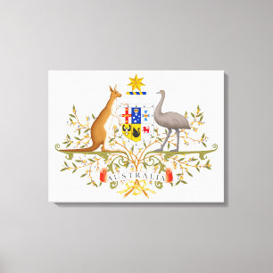 Wapenstaart van Australië Canvas Afdruk