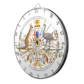 Wapenstaart van Australië Dartbord (Voorkant Rechts)