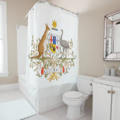 Wapenstaart van Australië Douchegordijn (In situ)