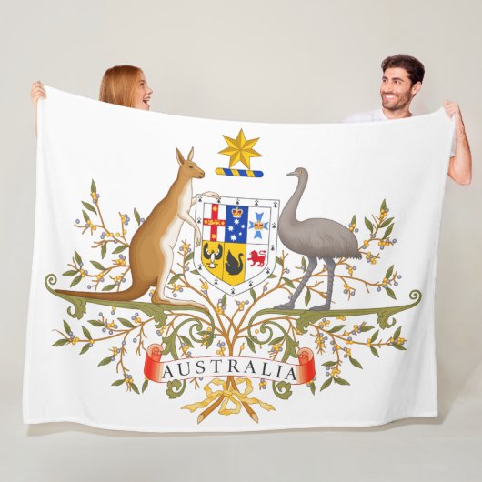 Wapenstaart van Australië Fleece Deken (In situ)