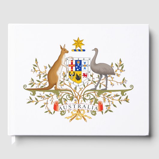 Wapenstaart van Australië Gastenboek (Voorkant)