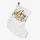 Wapenstaart van Australië Grote Kerstsok (Voorkant (Hangend))