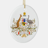 Wapenstaart van Australië Keramisch Ornament (Rechts)
