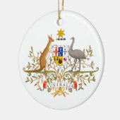 Wapenstaart van Australië Keramisch Ornament (Links)