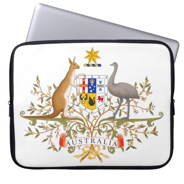 Wapenstaart van Australië Laptop Sleeve (Voorkant)