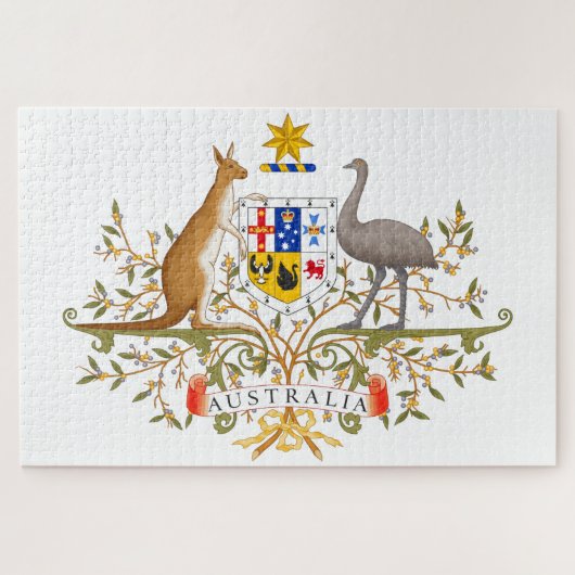 Wapenstaart van Australië Legpuzzel (Horizontaal)