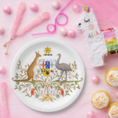 Wapenstaart van Australië Papieren Bordje (Feest)