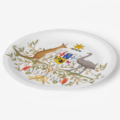 Wapenstaart van Australië Papieren Bordje (Gekanteld)