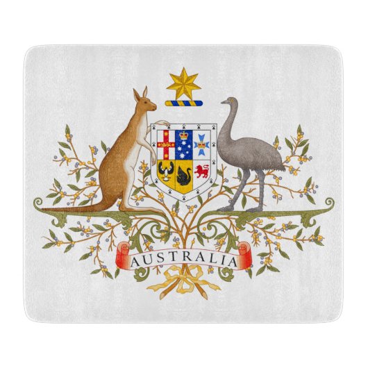 Wapenstaart van Australië Snijplank (Voorkant)