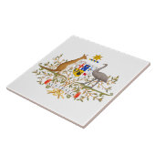 Wapenstaart van Australië Tegeltje (Zijkant)